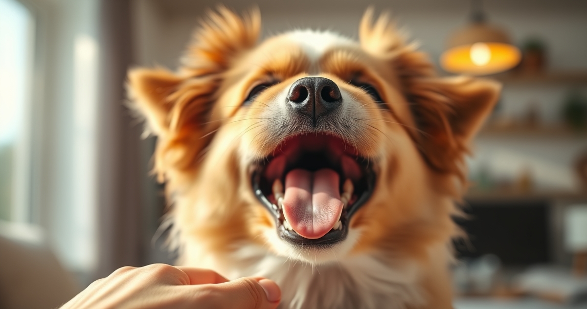 OraVet Dental Chews in action