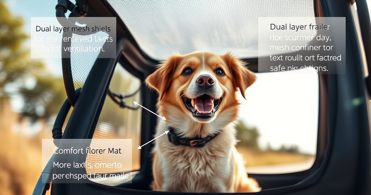 Retrospec Dog Bike Trailer in action