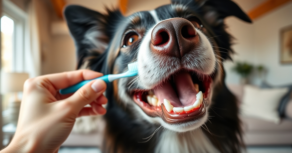 Virbac CET Toothpaste in action