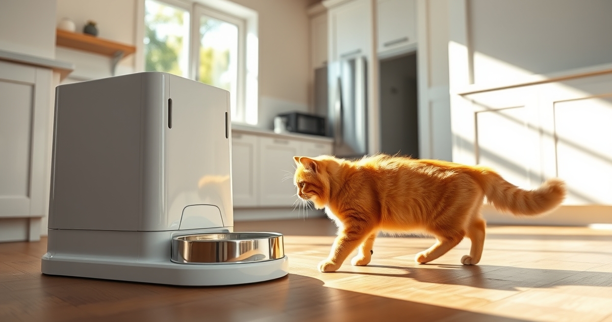 cat feeder product view