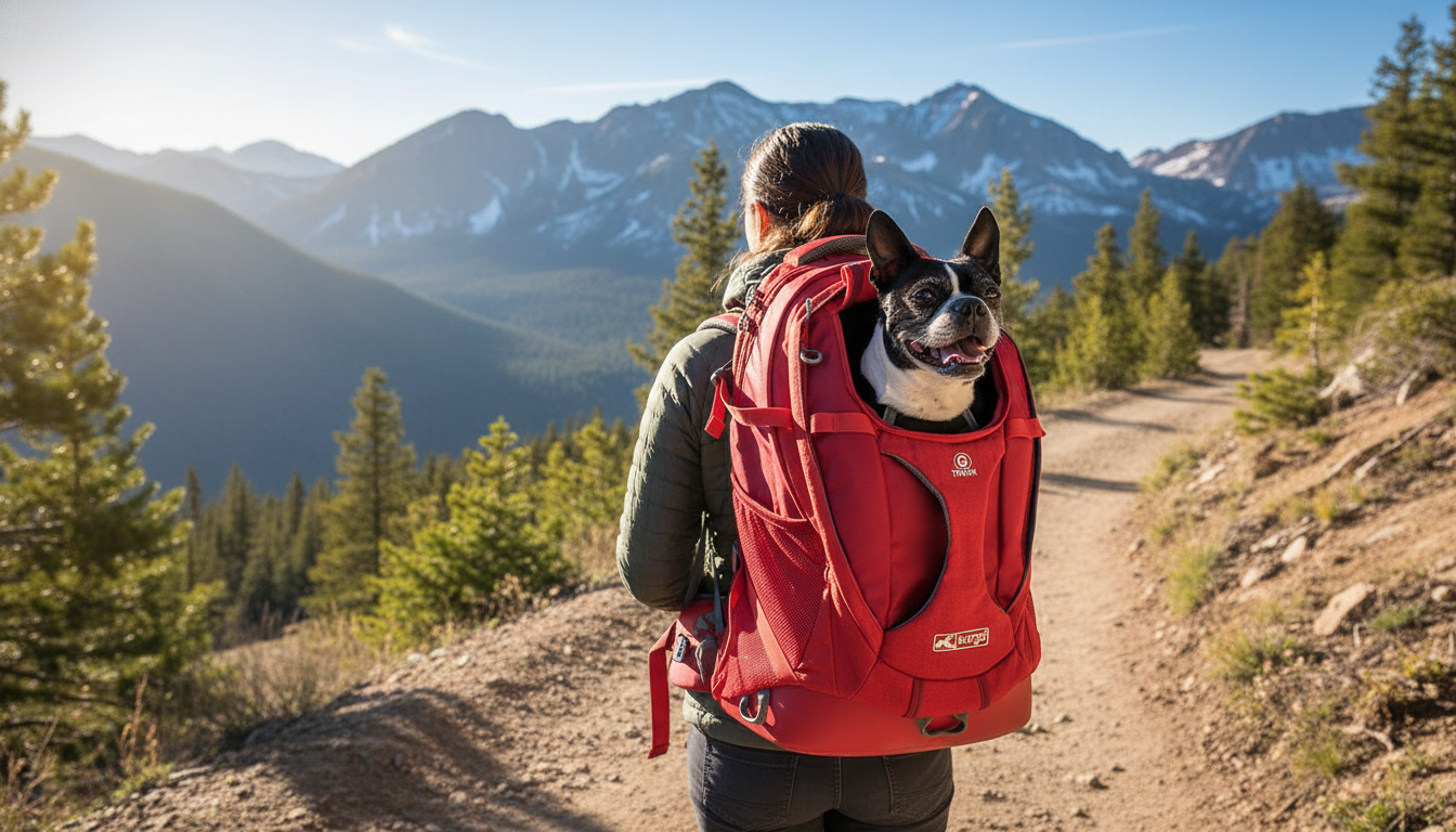 Kurgo G-Train Backpack in action