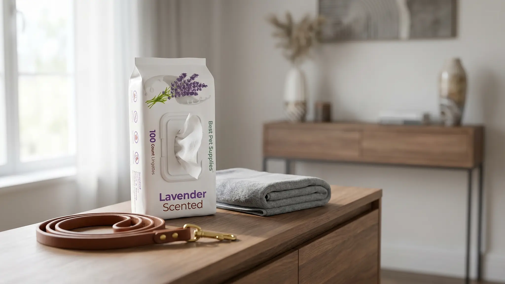 Best Pet Supplies Dog Wipes product view