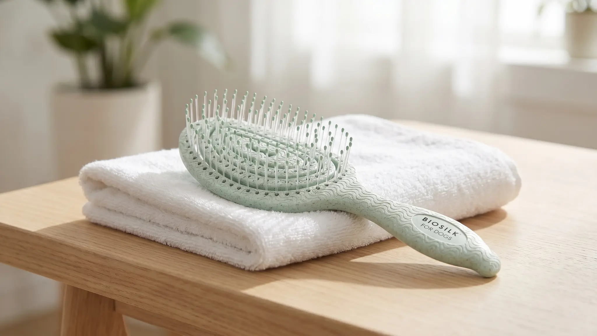 BioSilk Detangling Pin Brush product view