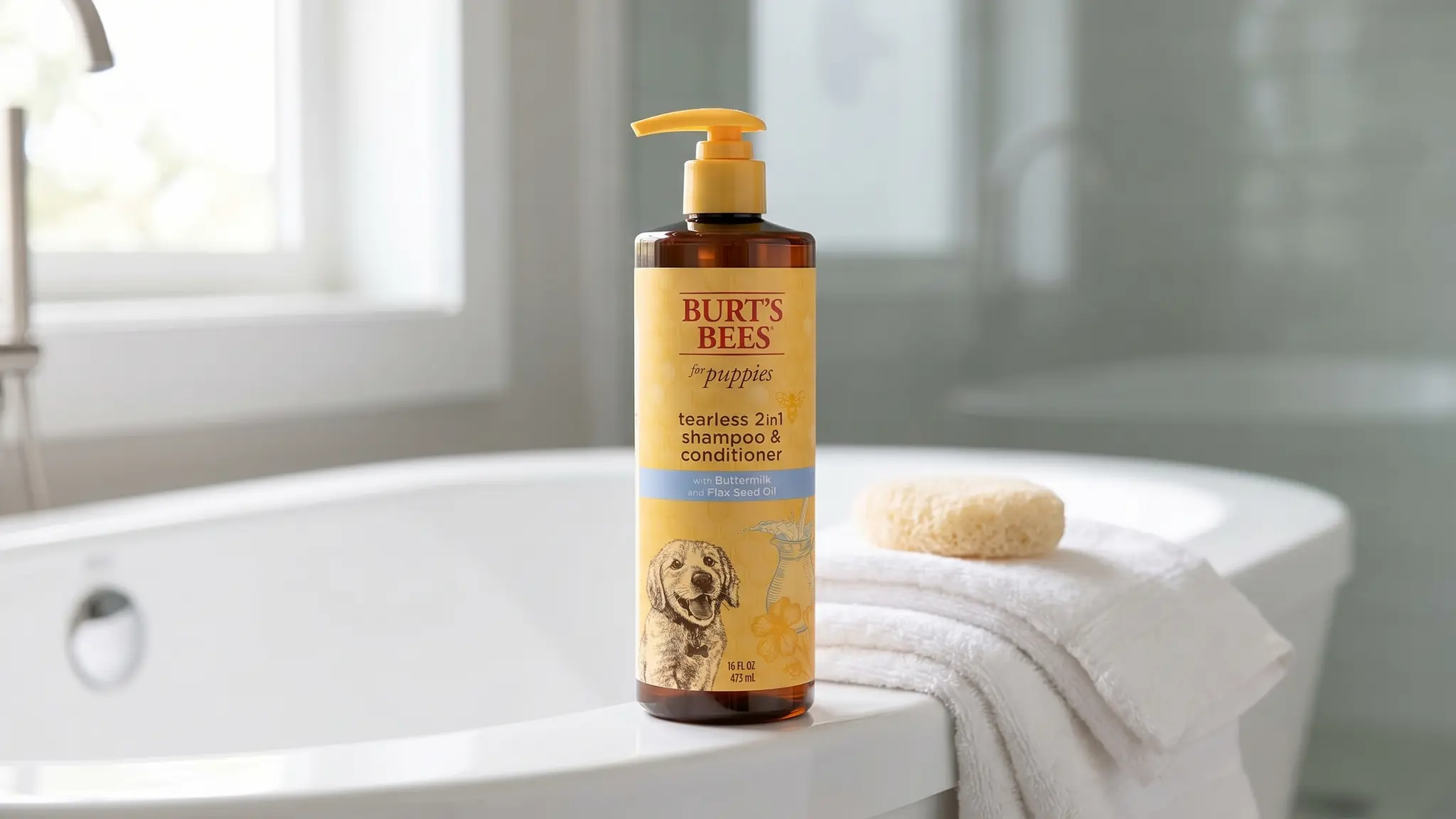 Burt's Bees Puppy Shampoo product view