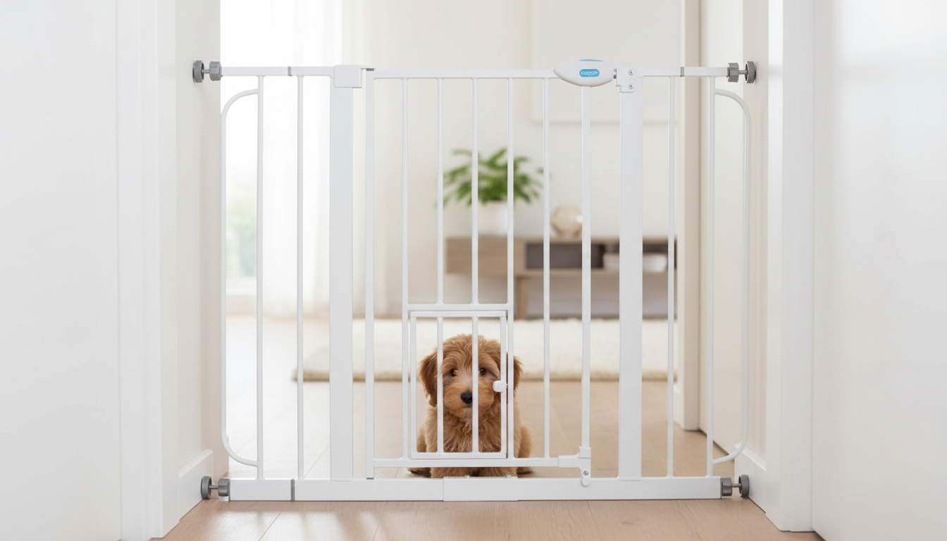 Carlson Extra Wide Dog Gate product view