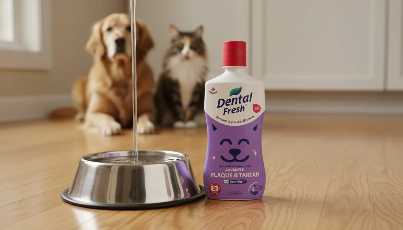 Dental Fresh Water Additive Review 2026: Worth Buying? 2 Dental Fresh Water Additive in action