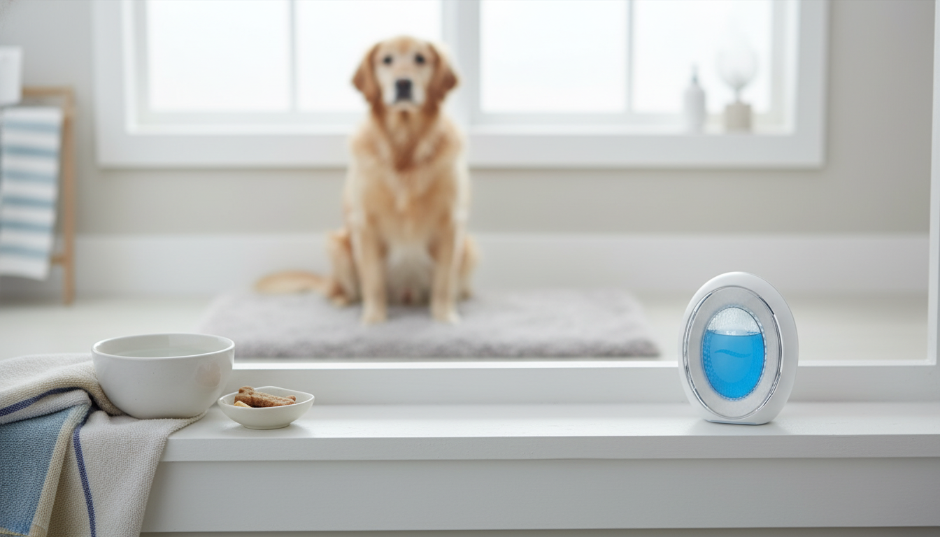 Febreze Bathroom Air Freshener in action