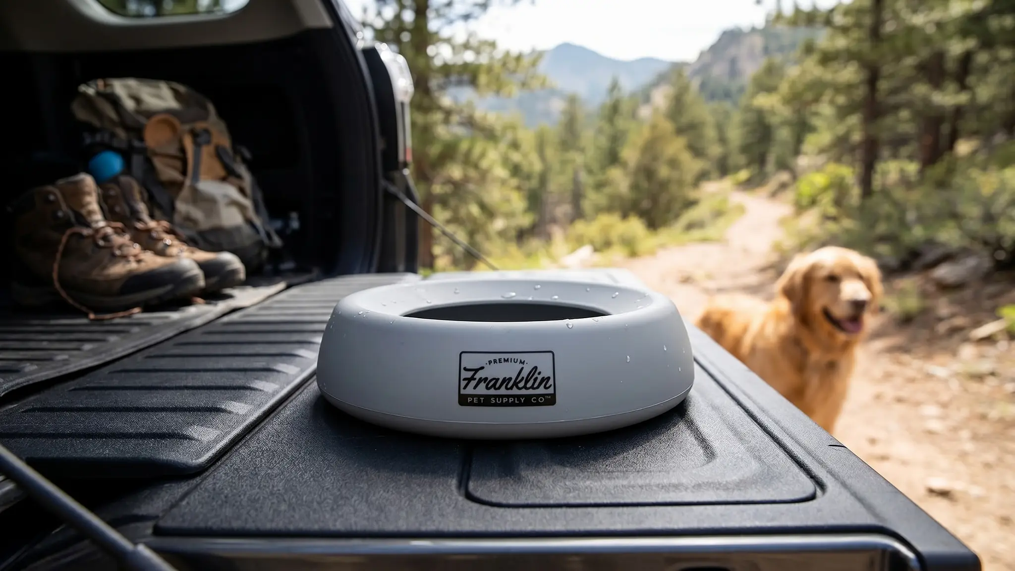 Franklin Spill Proof Pet Bowl product view