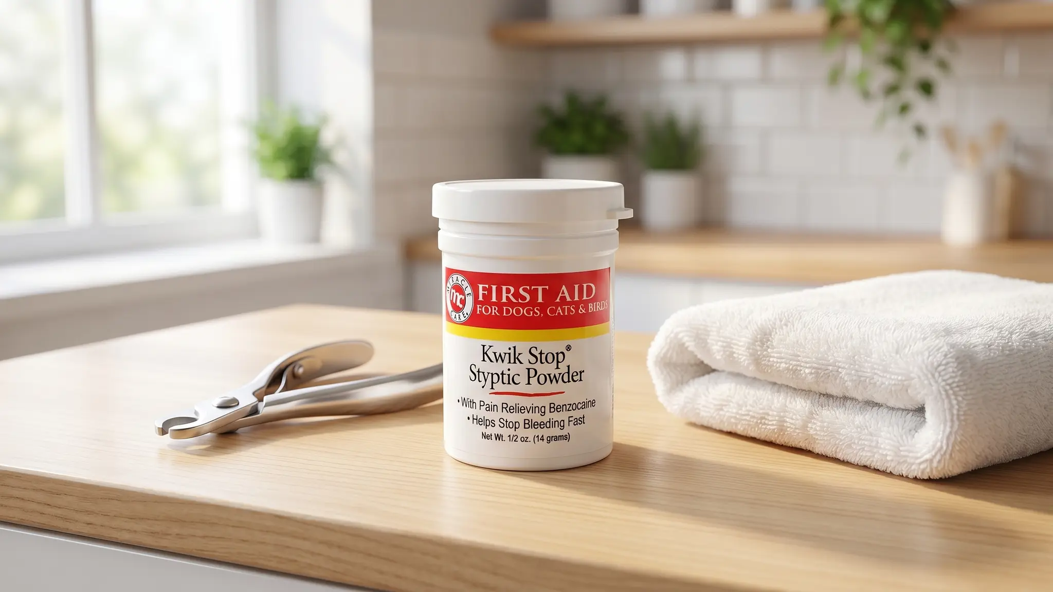 Kwik Stop Styptic Powder product view