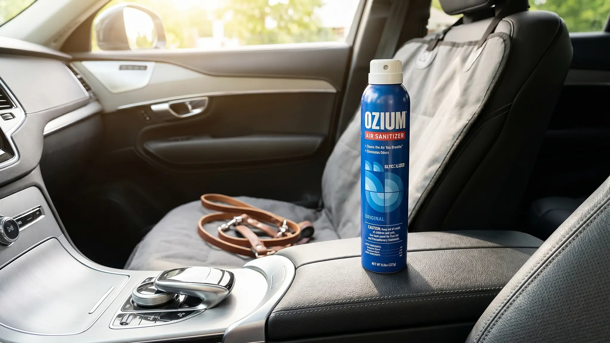 Ozium Air Sanitizer in action