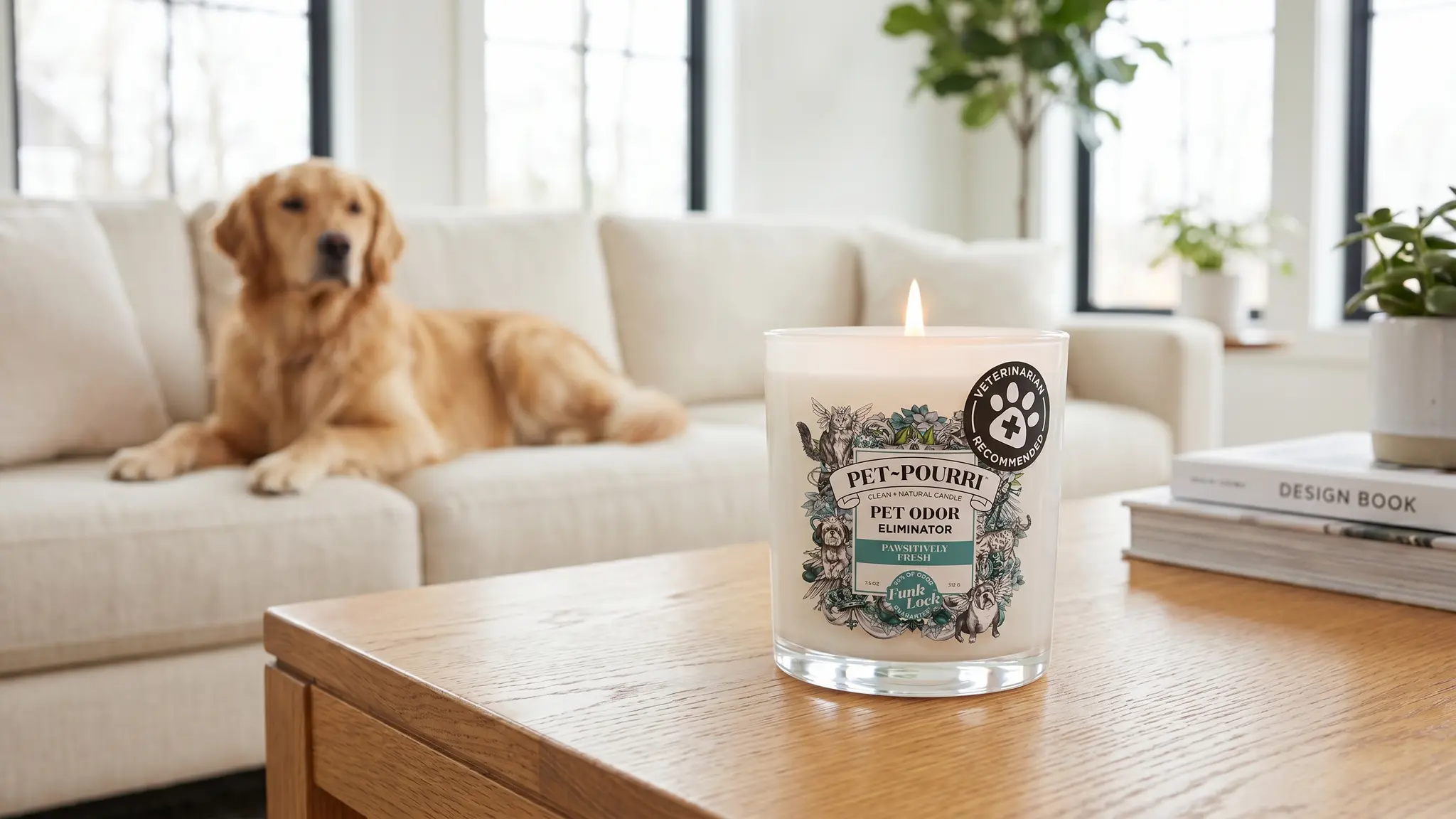 Pet-Pourri Deodorizer Candle product view