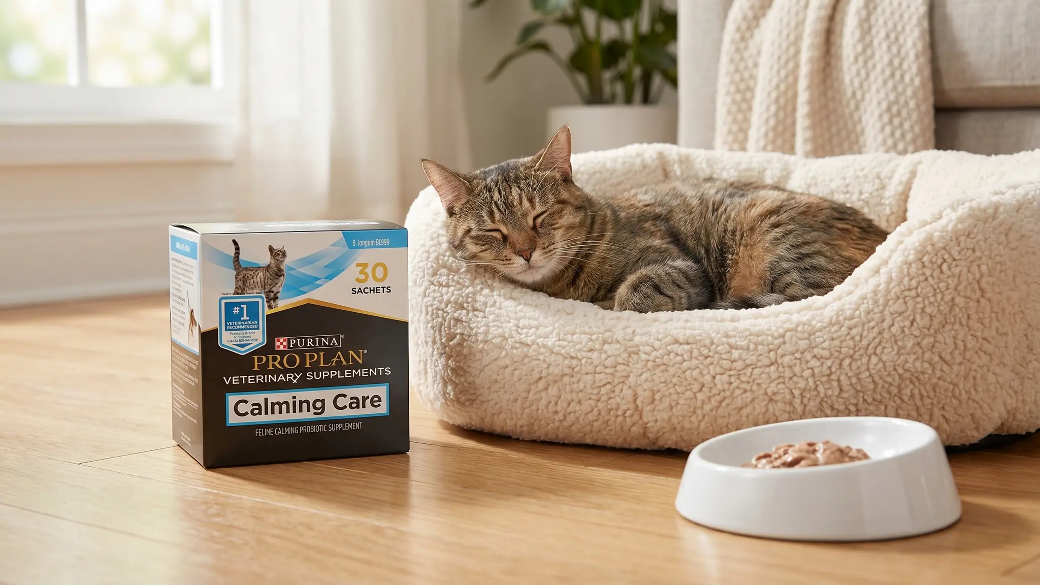 Purina Calming Care Cats in action
