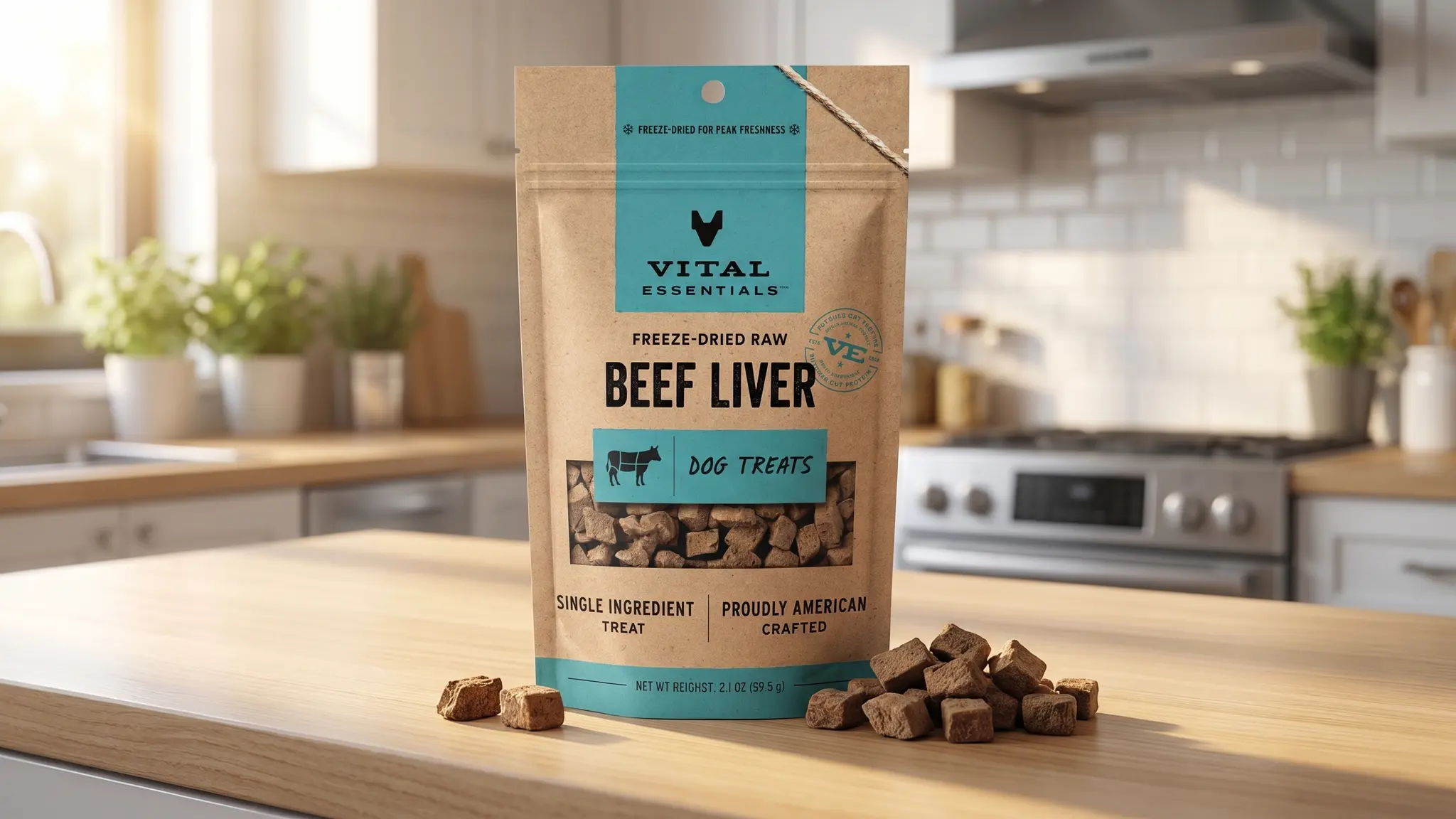 Vital Essentials Beef Liver Treats product view