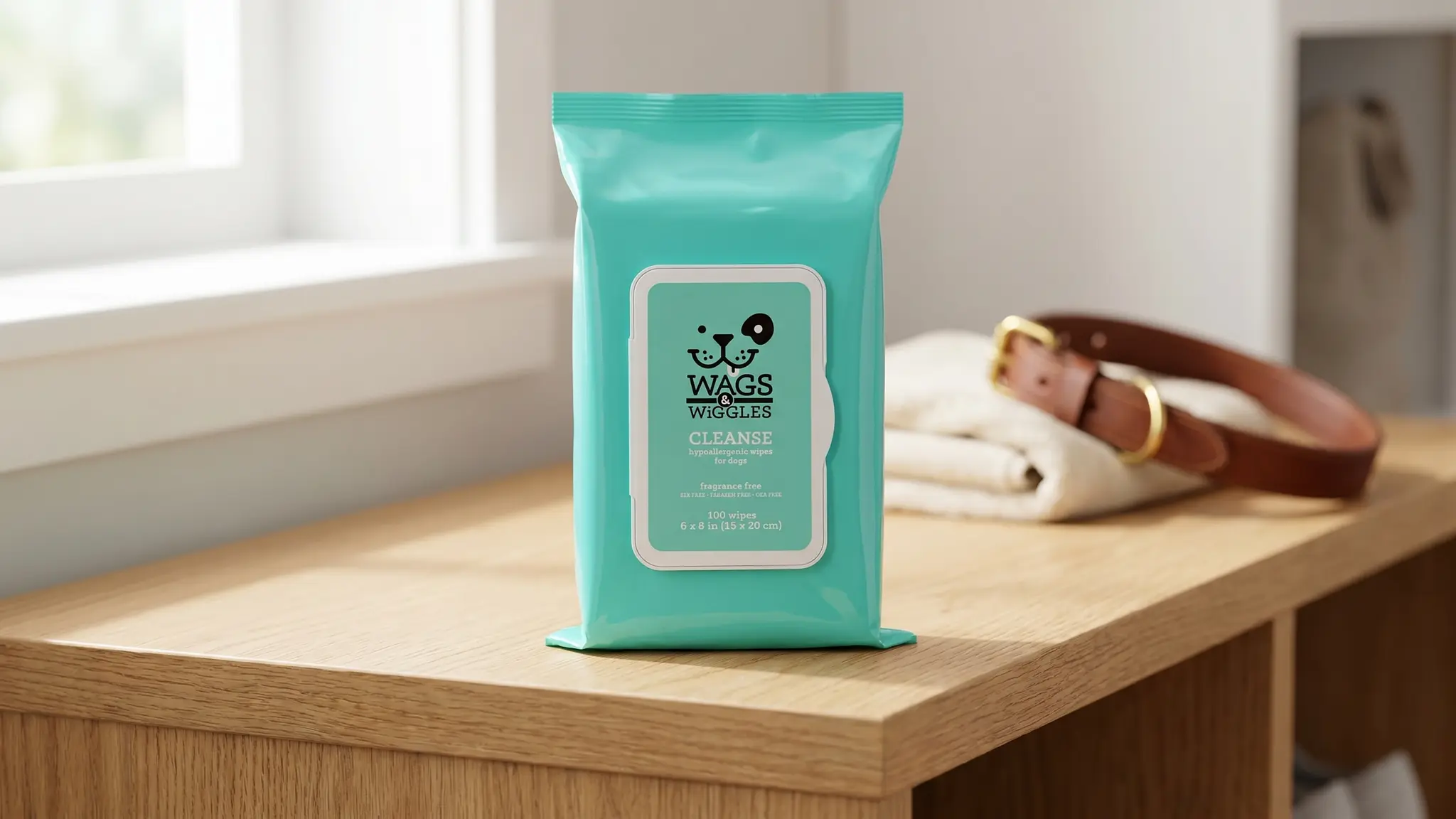 Wags & Wiggles Dog Wipes product view