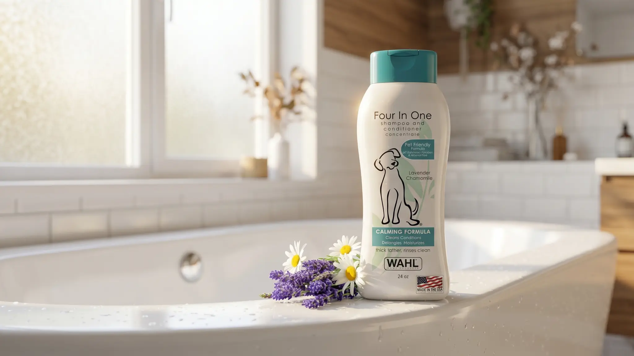Wahl Calming Dog Shampoo product view