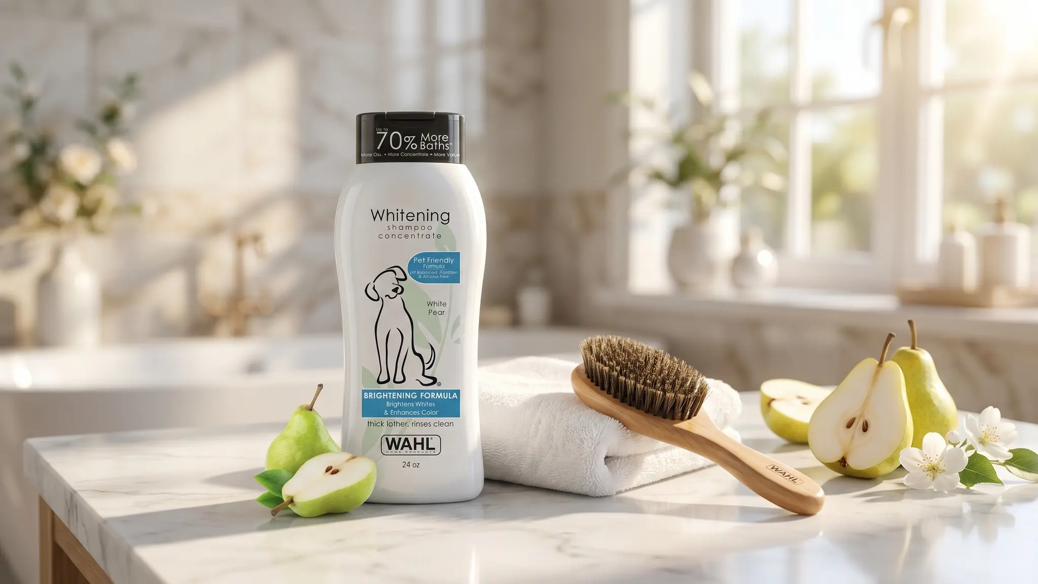 Wahl Whitening Dog Shampoo product view