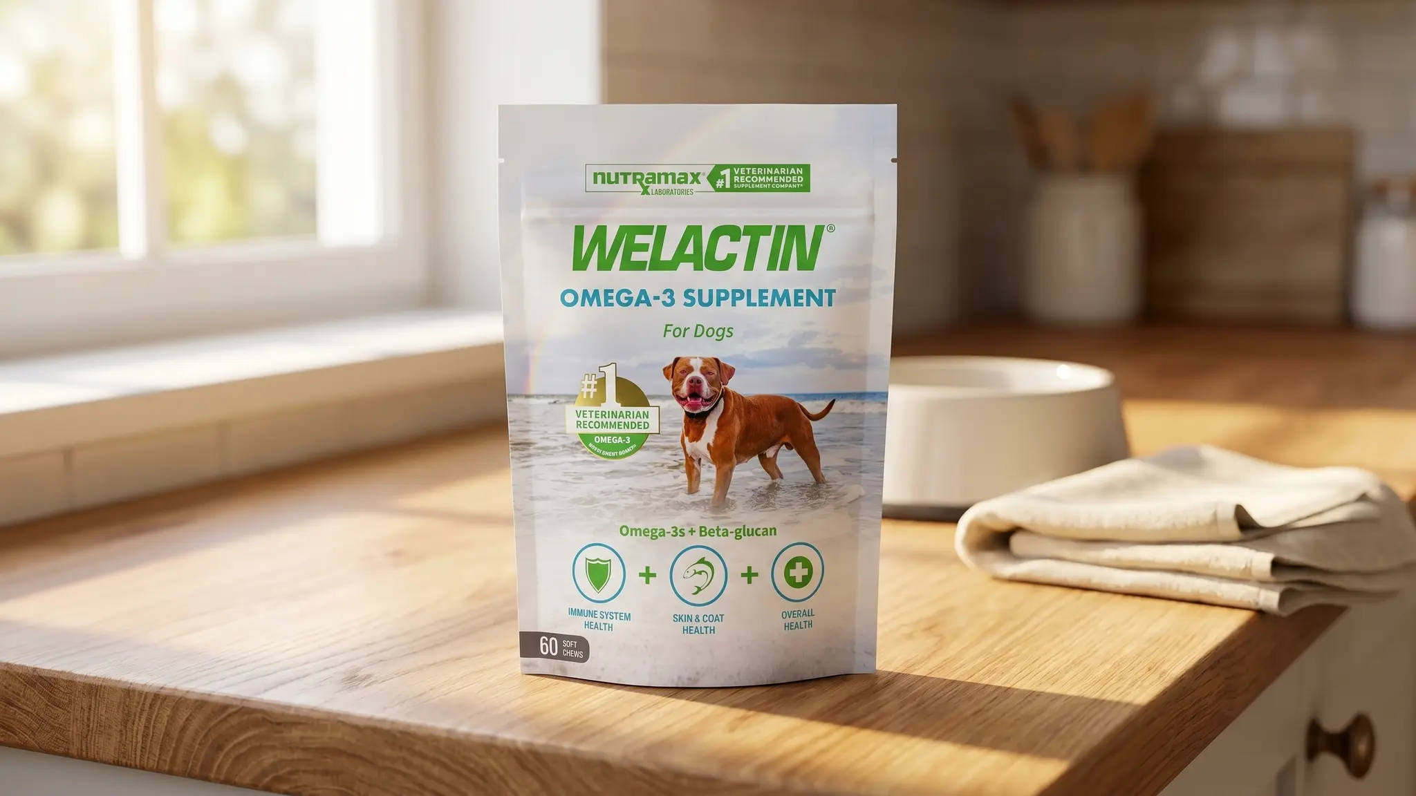 Welactin Fish Oil for Dogs product view