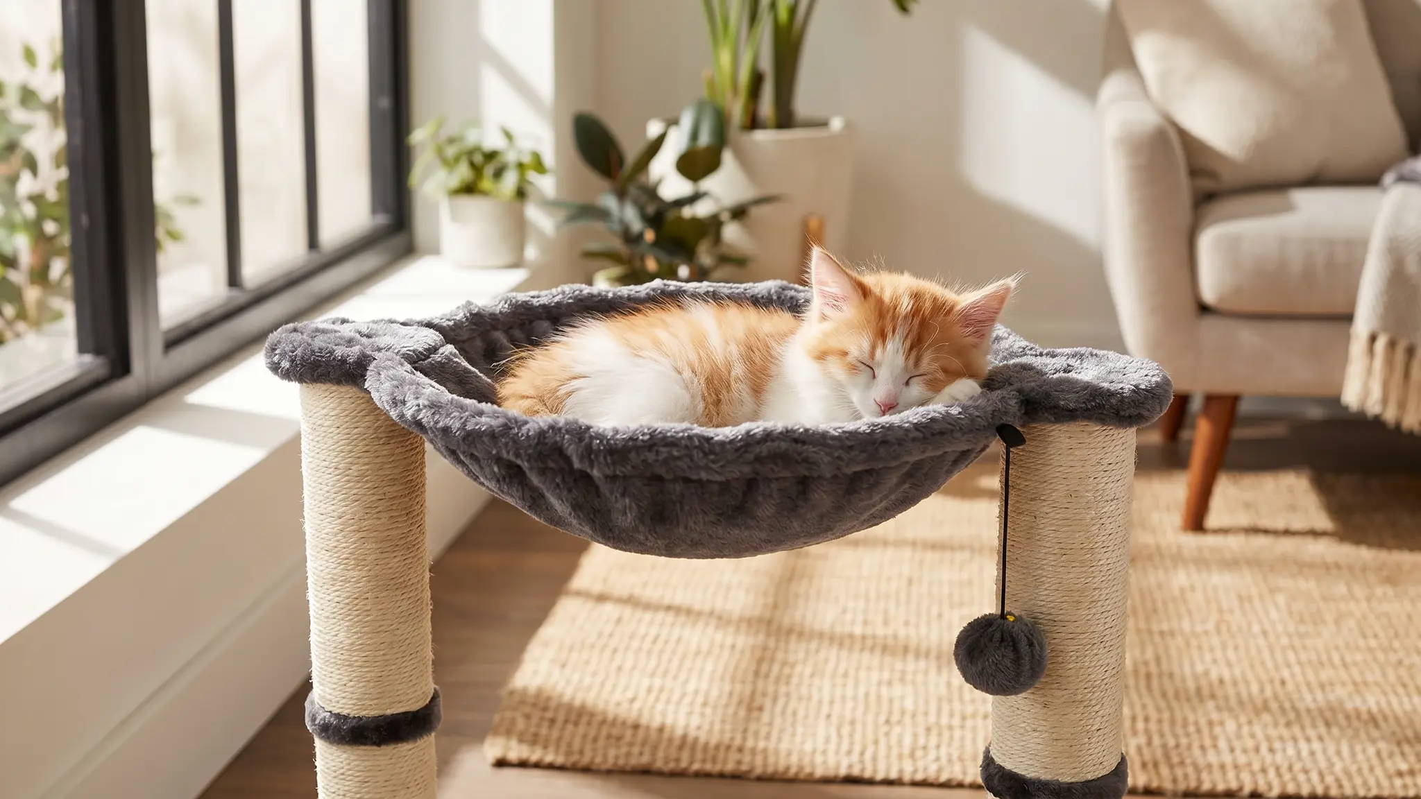 Amazon Basics Cat Condo Review 2026: Is It Worth It? 2 Amazon Basics Cat Condo in action