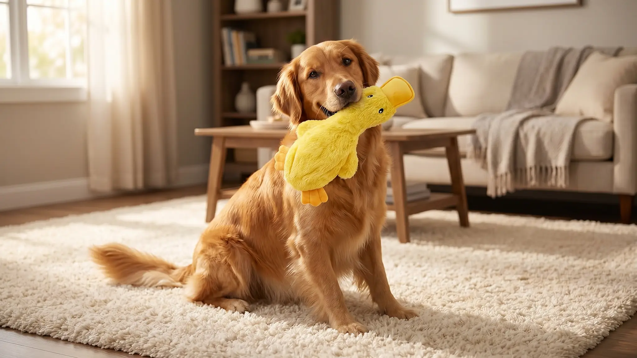 Best Pet Supplies Crinkle Duck Review 2026: Worth Buying? 2 Best Pet Supplies Crinkle Duck in action