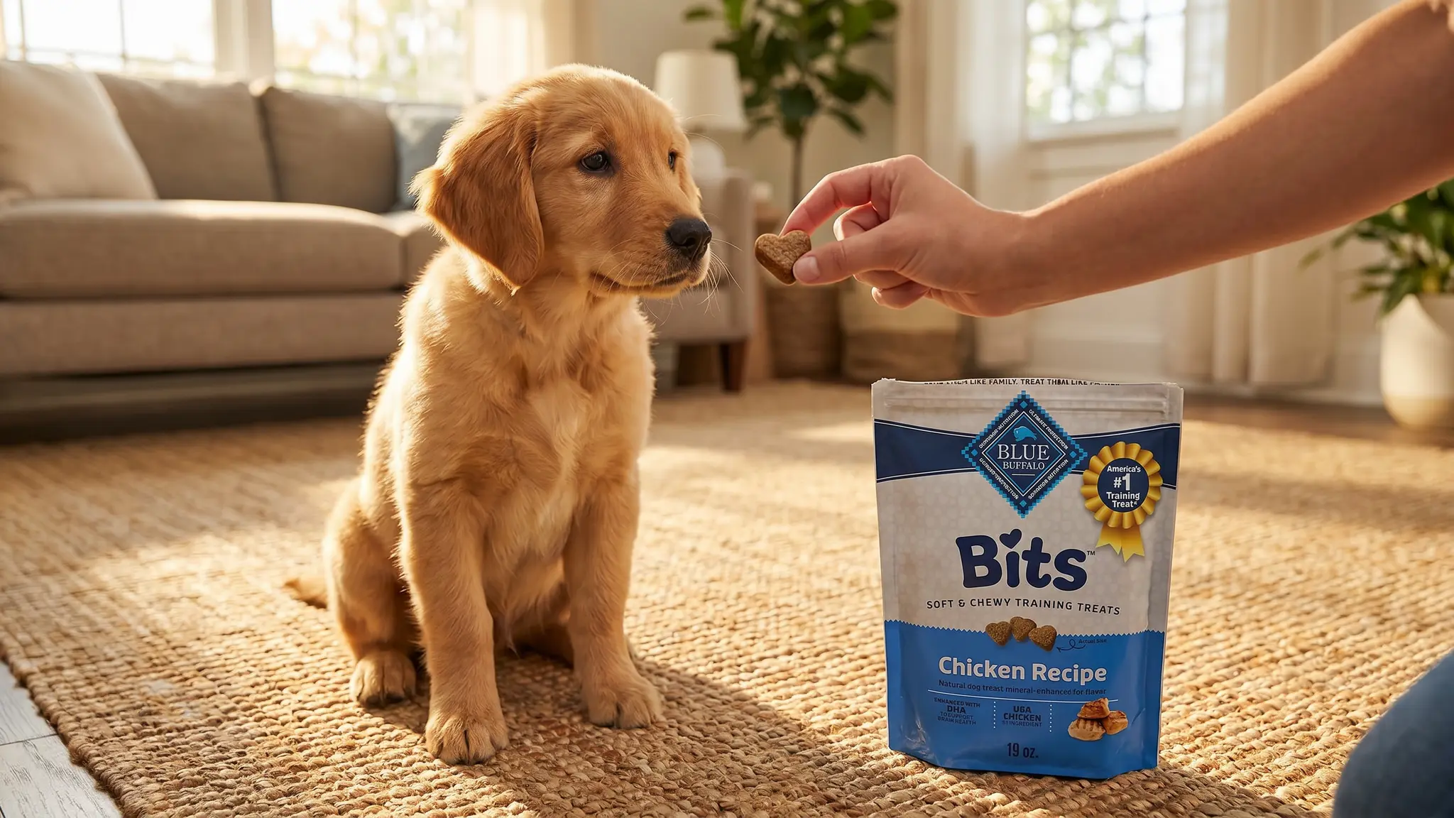 Blue Buffalo Blue Bits Review 2026: Is It Worth It? 2 Blue Buffalo Blue Bits in action