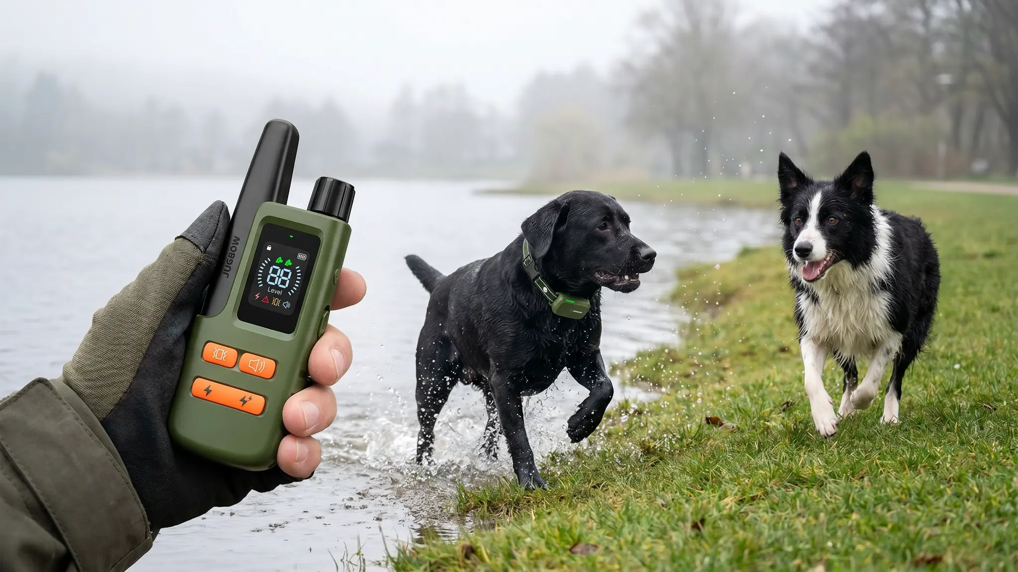 Jugbow Dog Shock Collar Review 2026: Is It Worth It? 2 Jugbow Dog Shock Collar in action