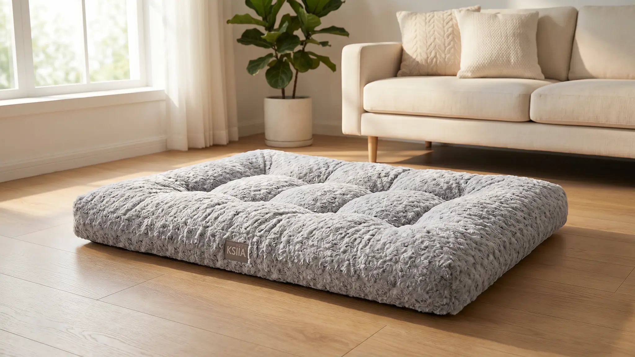 KSIIA Washable Dog Bed Review 2026: Crate Mat Pros & Cons 1 KSIIA Washable Dog Bed product view