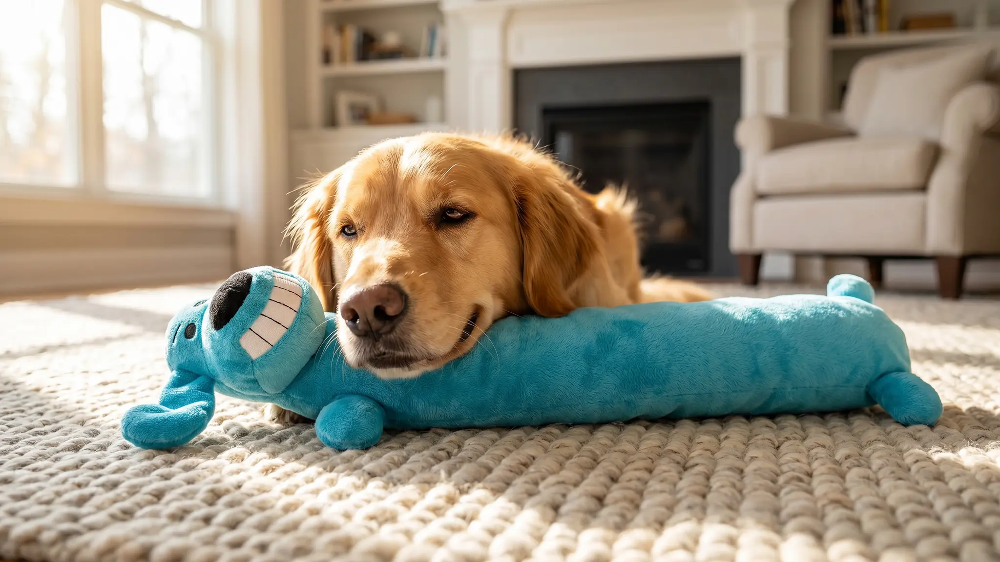 Multipet Loofa Dog Toy Review 2026: Is It Worth It? 2 Multipet Loofa Dog Toy in action