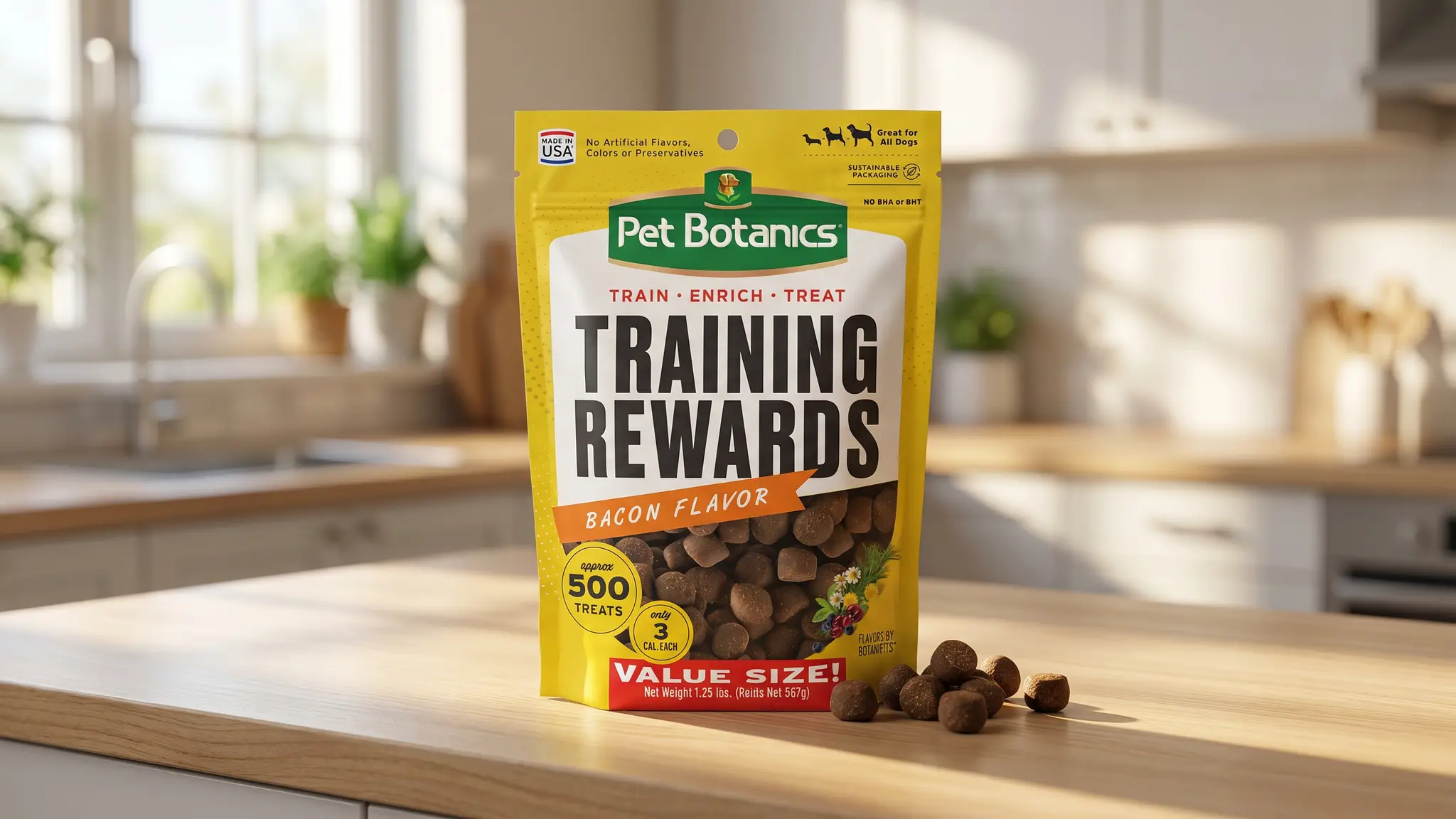 Pet Botanics Training Rewards product view