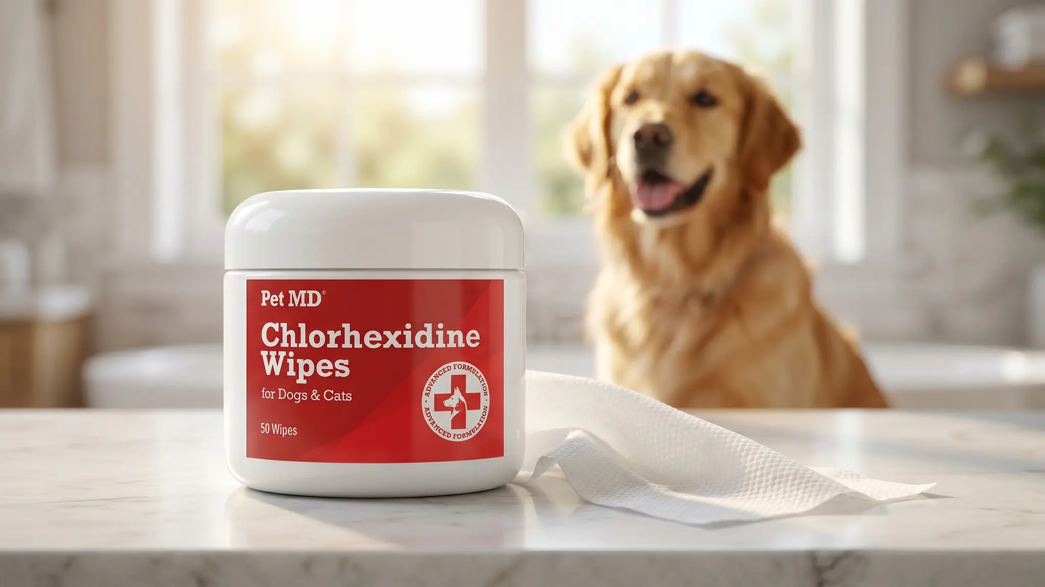 Pet MD Topical Wipes product view
