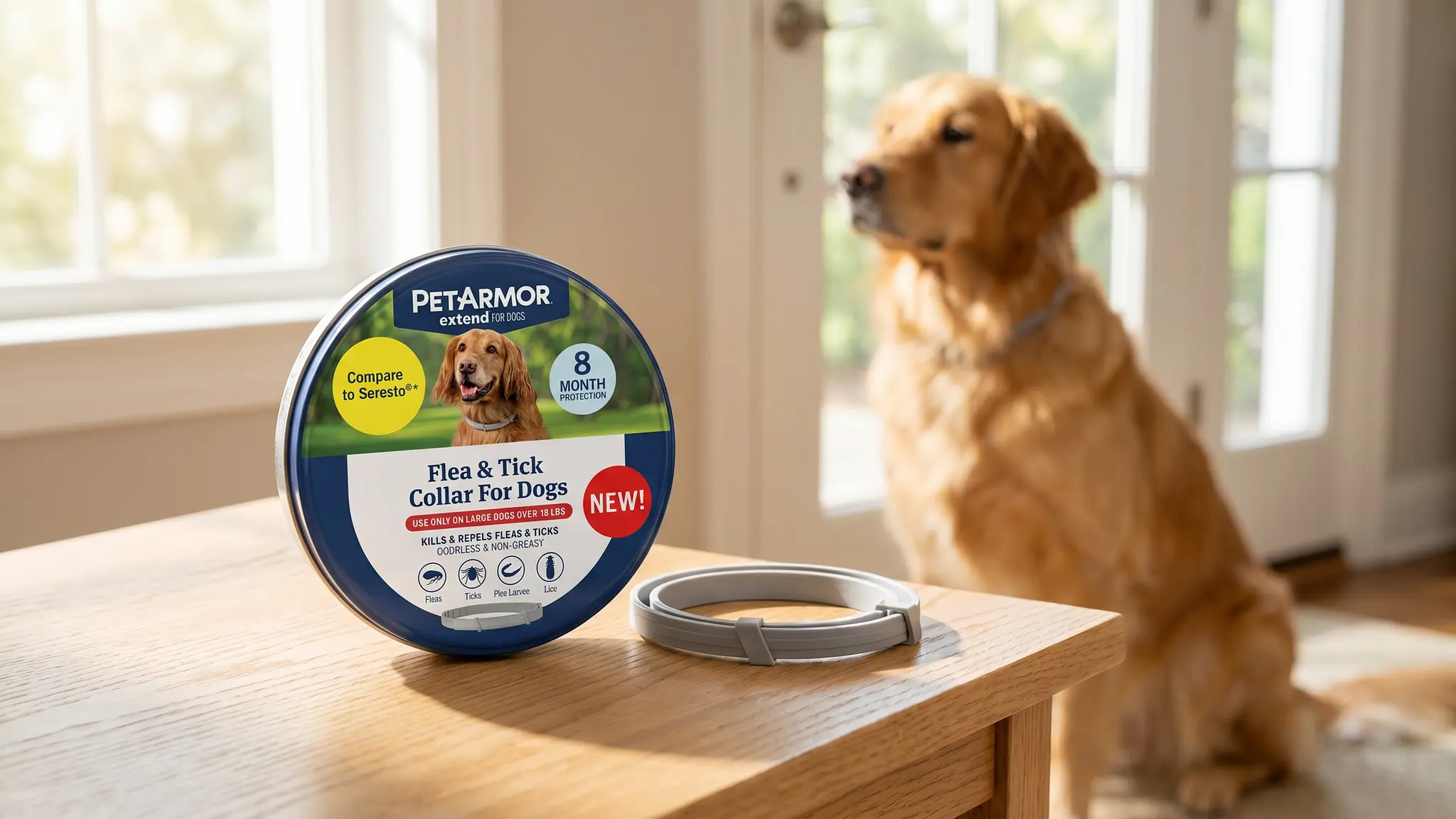PetArmor Extend Collar Review 2026: Dog Flea Collar Pros & Cons 1 PetArmor Extend Collar product view