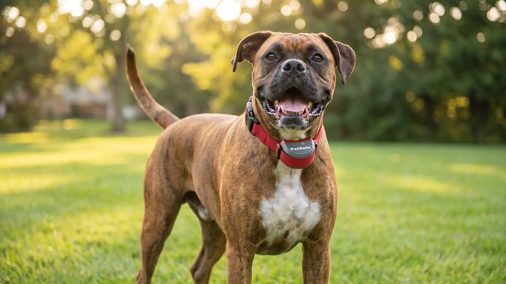 PetSafe Stubborn Dog Collar Review 2026: Pros and Cons 2 PetSafe Stubborn Dog Collar in action