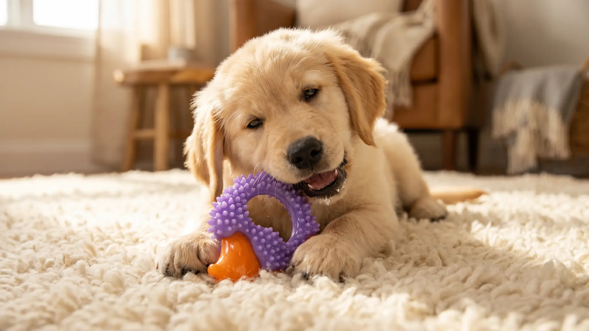 Pupstages Cutie Chewies in action