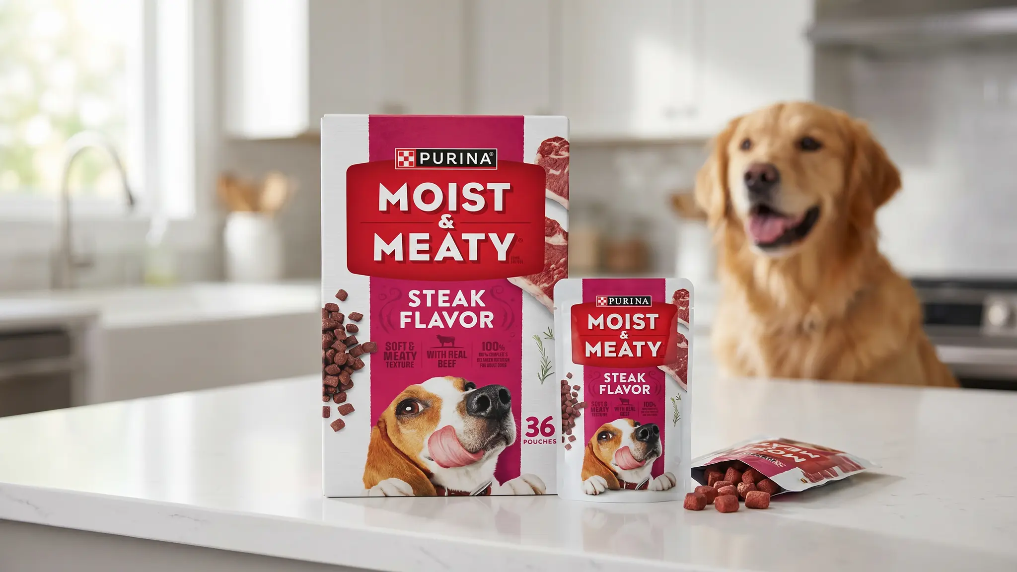Purina Moist and Meaty Dog Food product view