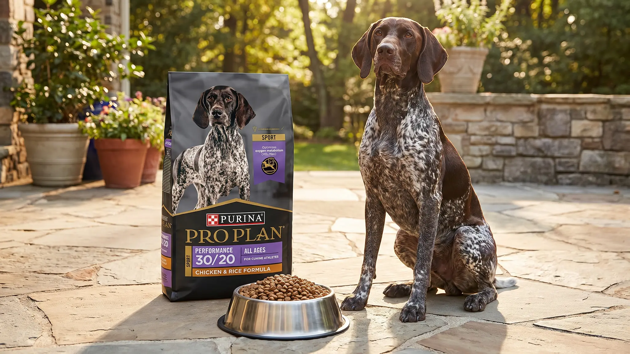 Purina Pro Plan Sport 30/20 in action