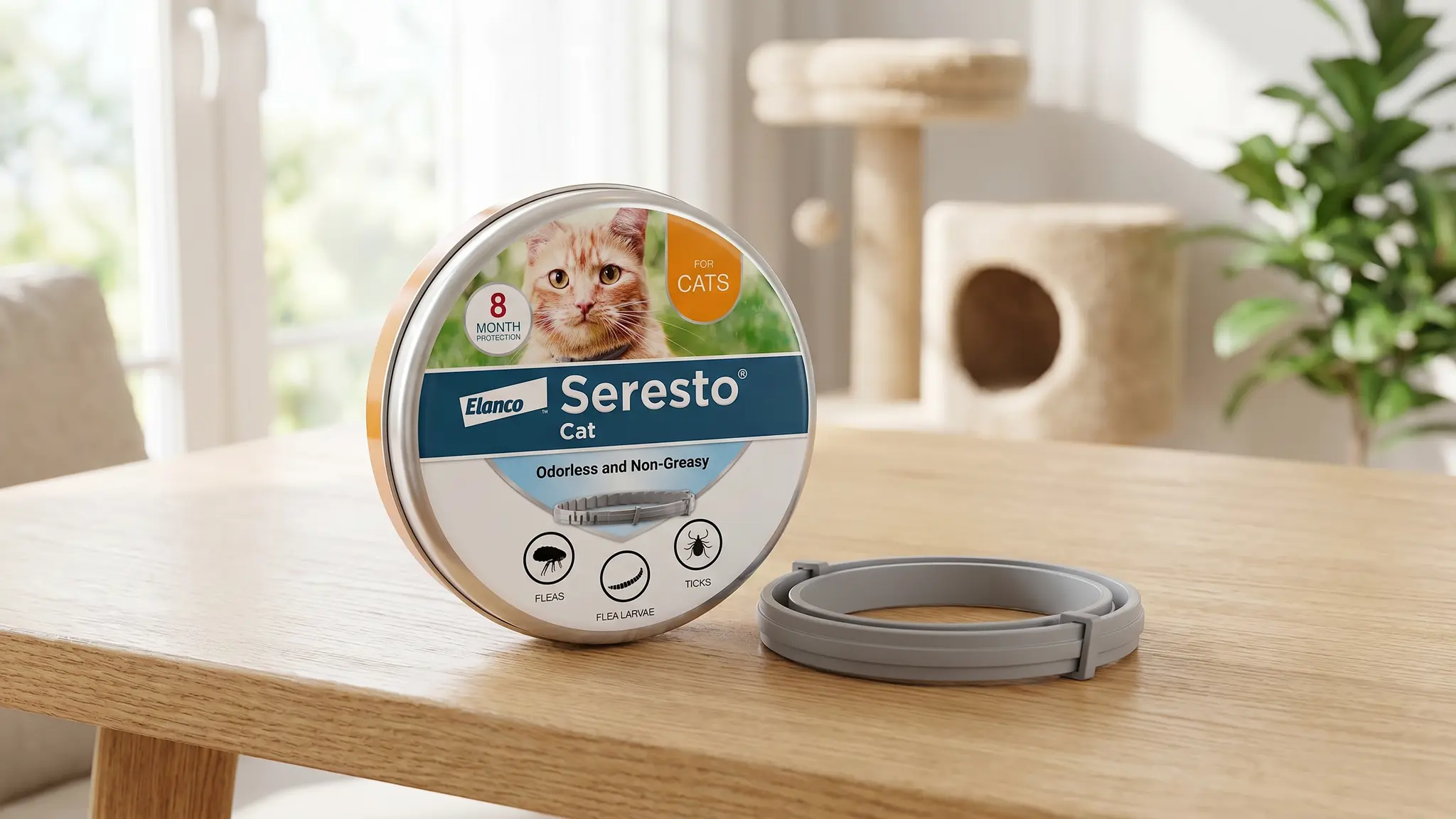 Seresto Cat Flea Collar Review 2026: Pros, Cons & Safety 1 Seresto Cat Flea Collar product view