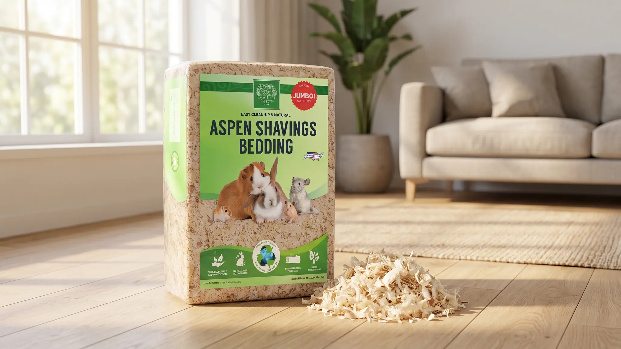 Small Pet Select Aspen Bedding Review 2026: Pros and Cons 1 Small Pet Select Aspen Bedding product view