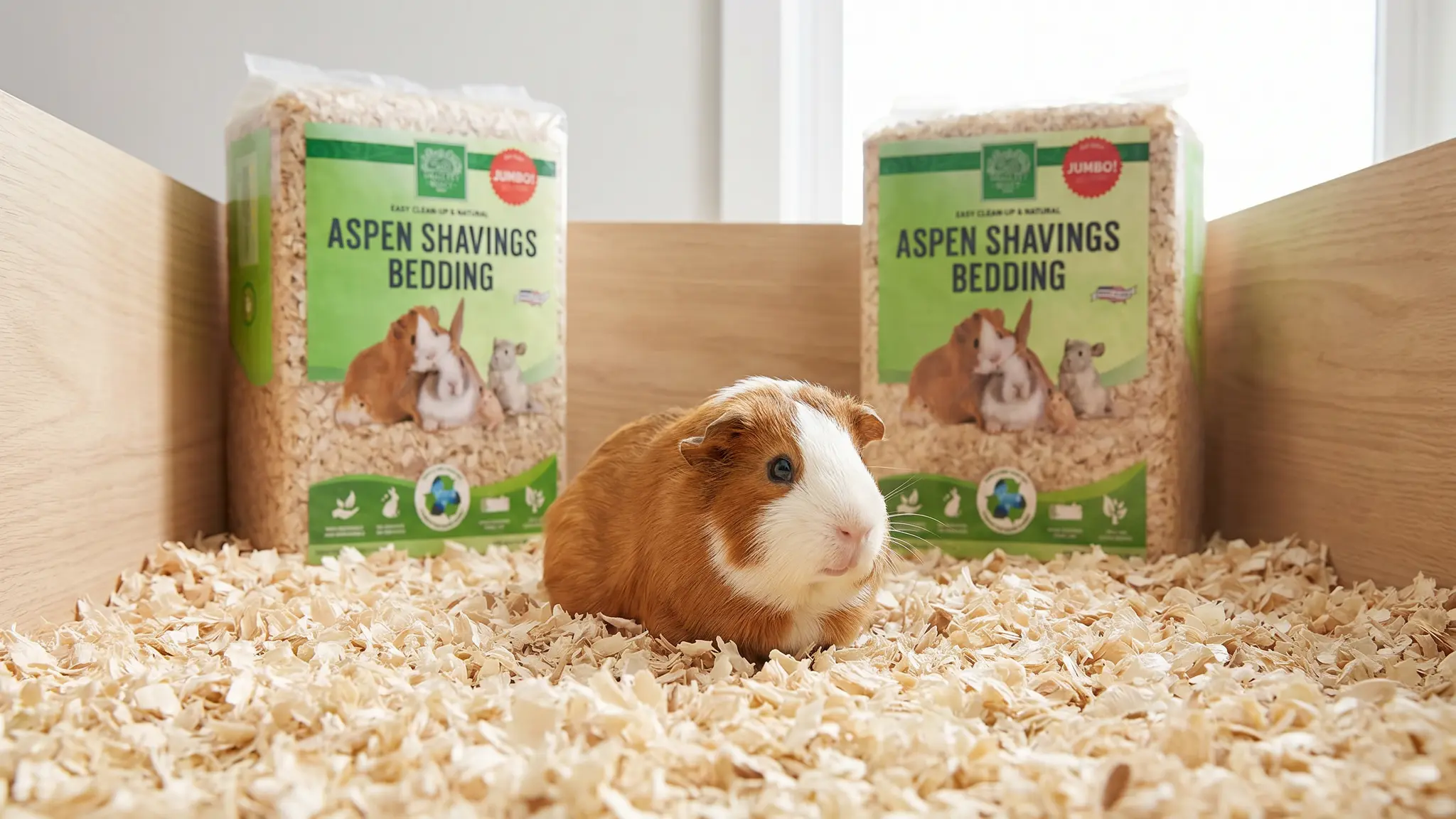 Small Pet Select Aspen Bedding Review 2026: Pros and Cons 2 Small Pet Select Aspen Bedding in action