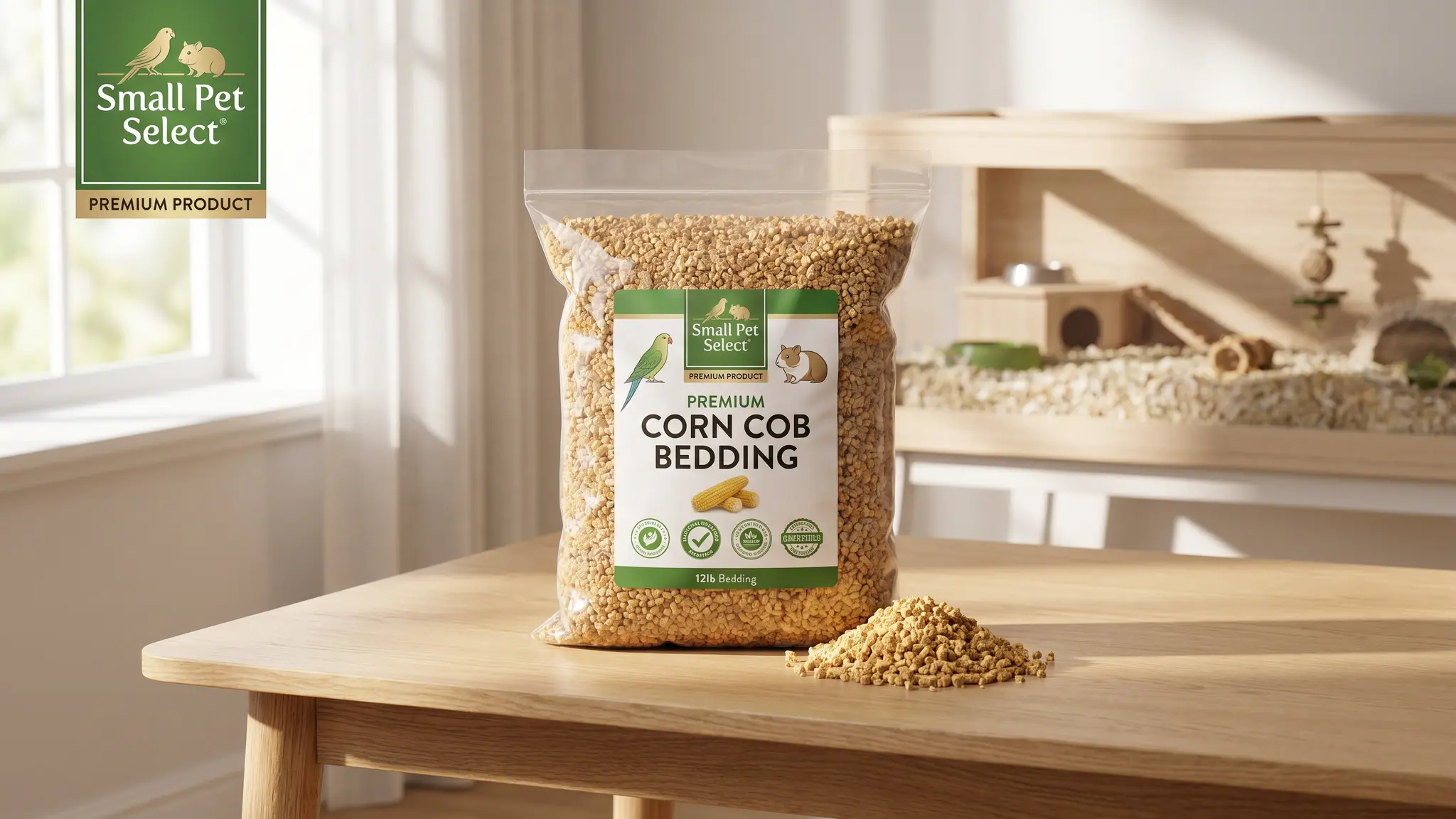 Small Pet Select Corn Cob Bedding Review 2026: Is It Safe? 1 Small Pet Select Corn Cob Bedding product view
