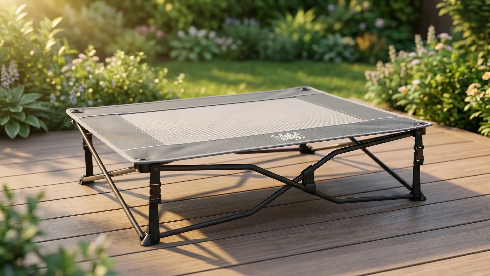 TIMBER RIDGE Dog Bed Review 2026: Elevated Outdoor Cot Verdict 1 TIMBER RIDGE Dog Bed product view