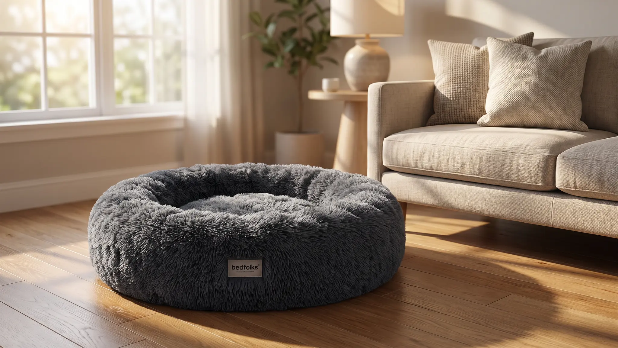 Bedfolks Calming Dog Bed Review 2026: Pros and Cons 1 Bedfolks Calming Dog Bed product view