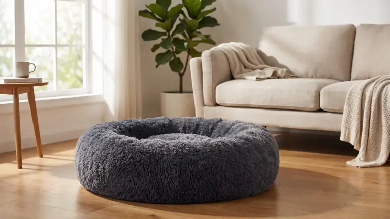 Bedsure SupportMax™ Calming Dog Beds Large Sized Dog Washable Pet Bed,36in | 420GSM Plush product view