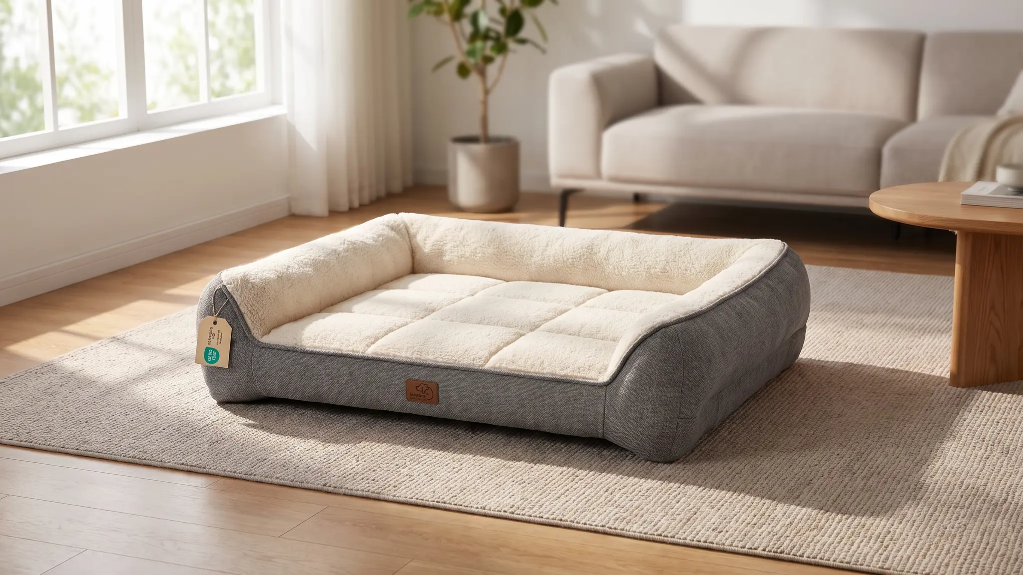 Bedsure SupportMax™ Extra Thick Orthopedic XL Dog Bed for Extra Large Dogs | 45" Premium S product view