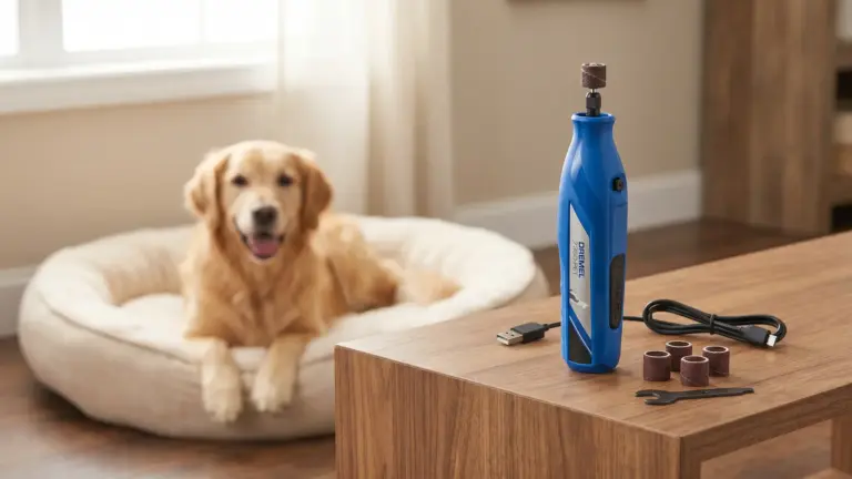 Dremel 7350-PET Nail Grinder Review 2026: Pros and Cons 7 Dremel 7350-PET 4V Pet & Dog Nail Grinder, Easy-To-Use & Safe Nail Trimmer, Professional P product view