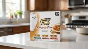 Purina Fancy Feast Gravy Lovers Poultry and Beef Grilled Gourmet Wet Cat Food Variety Pack product view