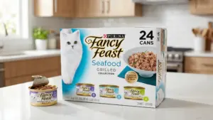 Purina Fancy Feast Grilled Wet Cat Food Seafood Collection in Wet Cat Food Variety Pack - product view