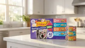Purina Friskies Pate Wet Cat Food Variety Pack Seafood and Chicken Pate Favorites 40ct VP product view