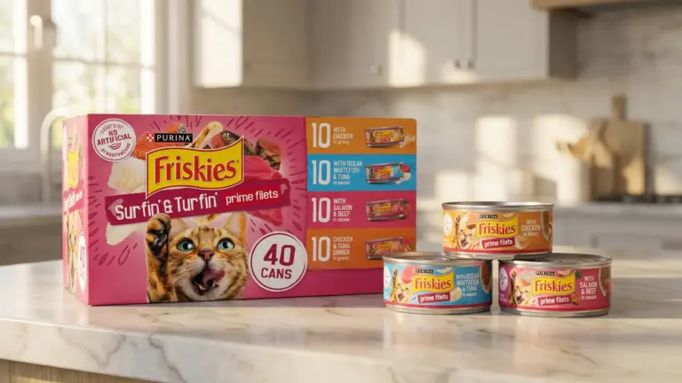 Friskies Prime Filets Variety Pack Review 2026: Pros & Cons 7 Purina Friskies Gravy Wet Cat Food Variety Pack, Surfin’ and Turfin’ Prime Filets Favorite product view