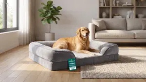 FurHaven Cooling Gel Dog Bed for Large Dogs, Perfect Comfort Sofa Bed with Cool Gel-Top Fo product view