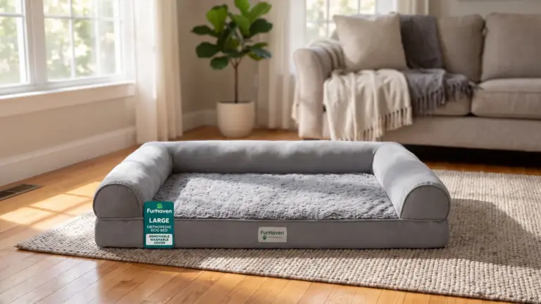 Furhaven Orthopedic Dog Bed Review 2026: Is It Worth It? 6 Furhaven Orthopedic Dog Bed for Large/Medium Dogs w/ Removable Bolsters & Washable Cover, product view