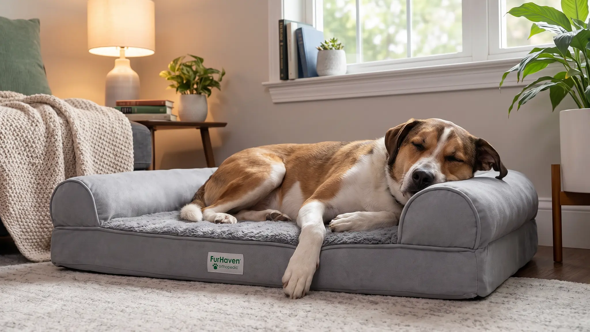 Furhaven Orthopedic Dog Bed Review 2026: Is It Worth It? 2 Furhaven Orthopedic Dog Bed in action